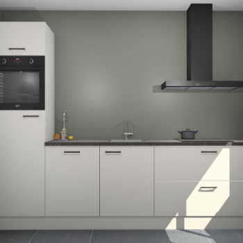 Zijdegrijze keuken Tokelau 42777