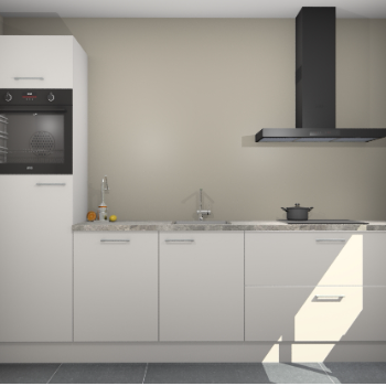 Zijdegrijze keuken Tokelau 42782