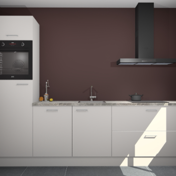 Zijdegrijze keuken Tokelau 42875