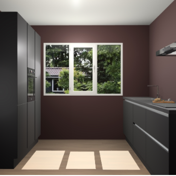 Zwarte Greeploze keuken Bytom 58299