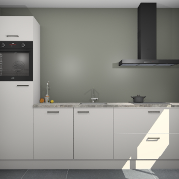 Zijdegrijze keuken Tokelau 42790