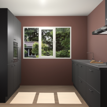 Zwarte keuken Bytom 58300