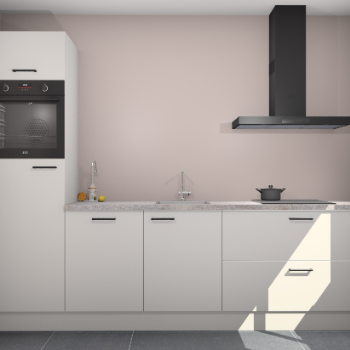 Zijdegrijze keuken Tokelau 42804