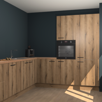 Goud Eiken keuken Portland 77339