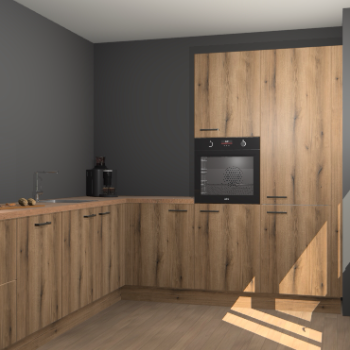 Goud Eiken keuken Portland 77340