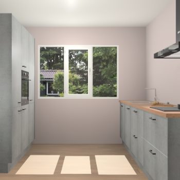 Beton Parelgrijs keuken Bytom 61153