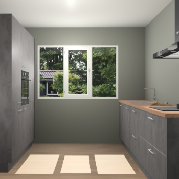 Beton Antraciet keuken Bytom 60836