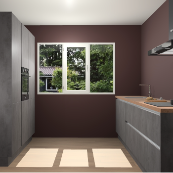 Beton Antraciet Greeploze keuken Bytom 60838