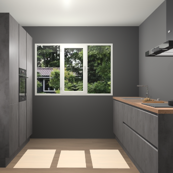 Beton Antraciet Greeploze keuken Bytom 60841