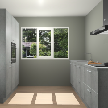 Beton Parelgrijs keuken Bytom 61167