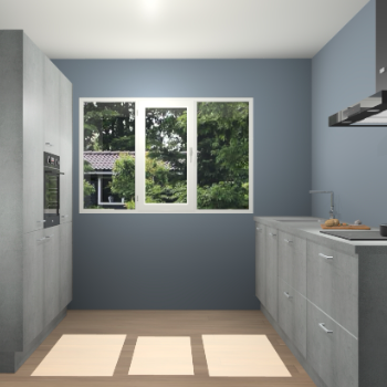 Beton Parelgrijs keuken Bytom 61168