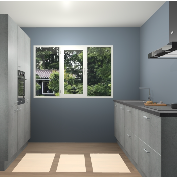 Beton Parelgrijs keuken Bytom 61301