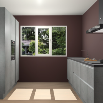 Beton Parelgrijs Greeploze keuken Bytom 61302