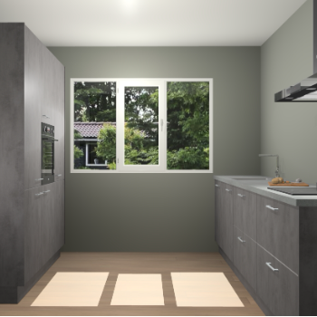 Beton Antraciet keuken Bytom 60911