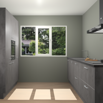 Beton Antraciet keuken Bytom 60918