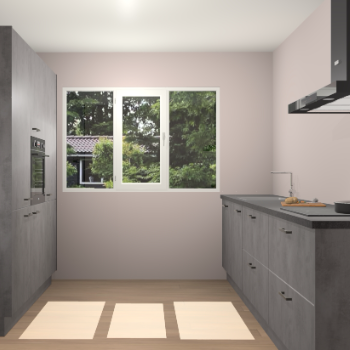 Beton Antraciet keuken Bytom 60927