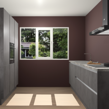 Beton Antraciet Greeploze keuken Bytom 61011