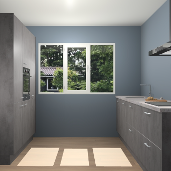 Beton Antraciet keuken Bytom 61016