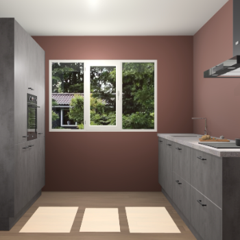 Beton Antraciet keuken Bytom 61018