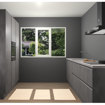 Beton Antraciet Greeploze keuken Bytom 61020