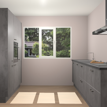 Beton Antraciet keuken Bytom 61025