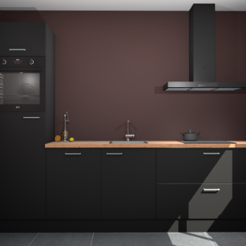 Zwarte keuken Tokelau 44612