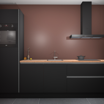 Zwarte greeploze keuken Tokelau 44613