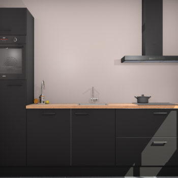 Zwarte keuken Tokelau 44615