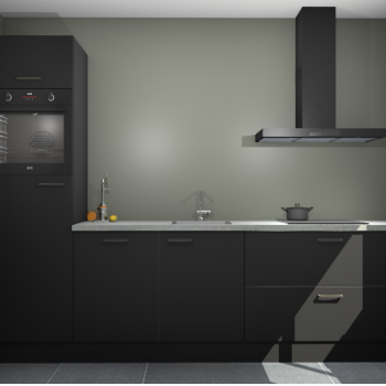 Zwarte keuken Tokelau 44631