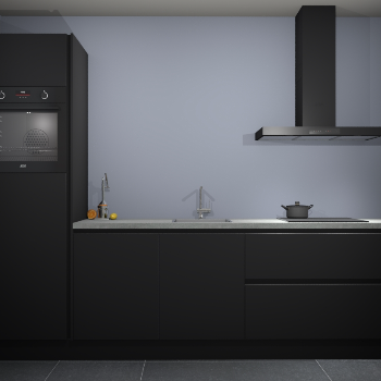 Zwarte greeploze keuken Tokelau 44632