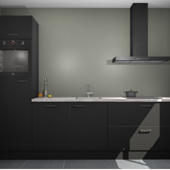 Zwarte keuken Tokelau 44728