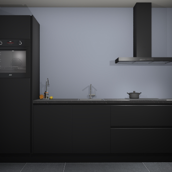 Zwarte greeploze keuken Tokelau 44741