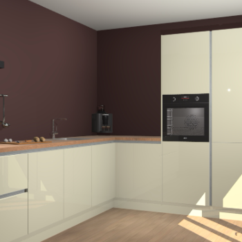 Magnolia hoogglans greeploze keuken Portland 77961