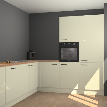 Magnolia hoogglans keuken Portland 77963