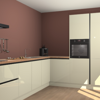 Magnolia hoogglans greeploze keuken Portland 77966