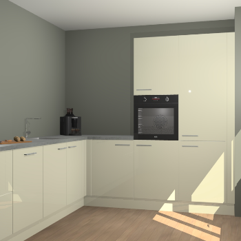 Magnolia hoogglans keuken Portland 77981