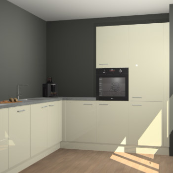 Magnolia hoogglans keuken Portland 77986