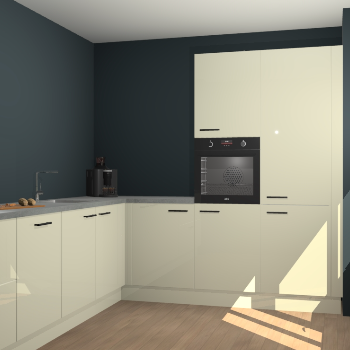 Magnolia hoogglans keuken Portland 77983