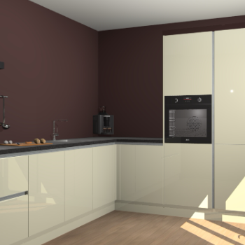 Magnolia hoogglans greeploze keuken Portland 78002