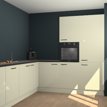 Magnolia hoogglans keuken Portland 78003