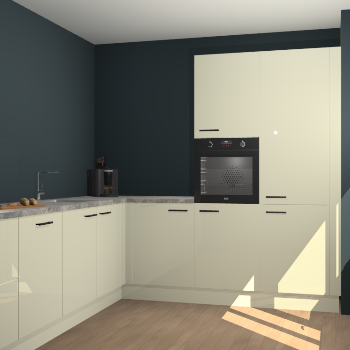 Magnolia hoogglans keuken Portland 78047