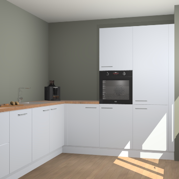 Sneeuwwitte keuken Portland 78201