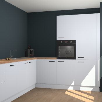 Sneeuwwitte keuken Portland 78204