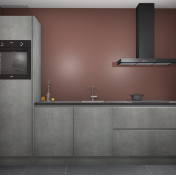 Beton Parelgrijs greeploze keuken Tokelau 43090