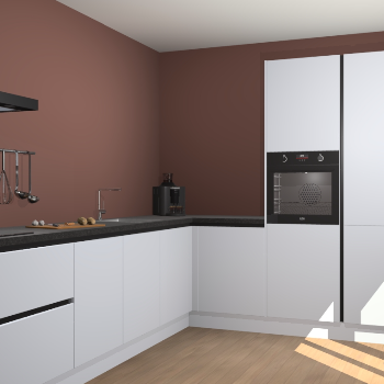 Sneeuwwitte greeploze keuken Portland 78262