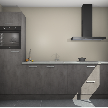 Beton Antraciet keuken Tokelau 45452