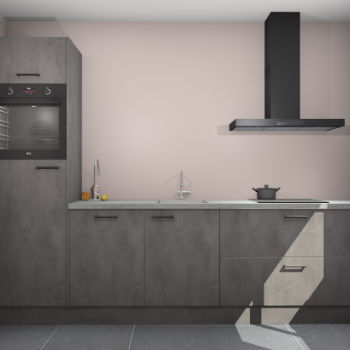 Beton Antraciet keuken Tokelau 45455