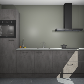 Beton Antraciet keuken Tokelau 45456