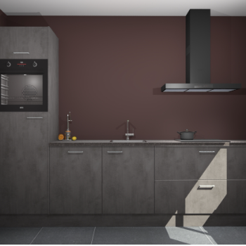 Beton Antraciet keuken Tokelau 45466