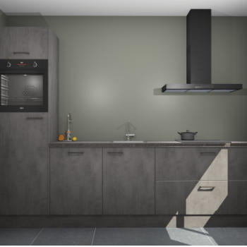 Beton Antraciet keuken Tokelau 45469